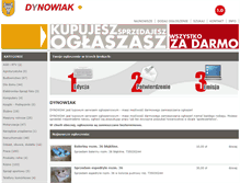 Tablet Screenshot of dynowiak.pl